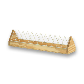 Easy 60 Futtertrog aus Holz für Tauben