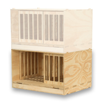 Casier Breeding 64 en bois à 1 compartiment pour Pigeons