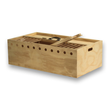 Panier de transport Light Plus 80 en bois pour Pigeons