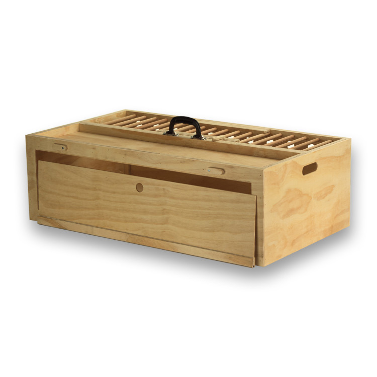 Panier de transport Light Plus 80 en bois pour Pigeons