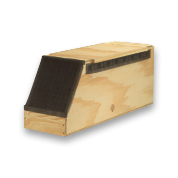 Air Export Calm 1-Abteil-Transportbox aus Holz für Aras