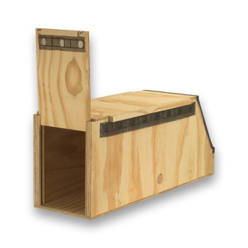 Air Export Calm 1 compartiment houten transportkooi voor Ara’s