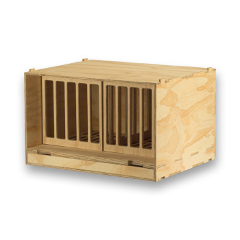 Casier Breeding 64 en bois à 1 compartiment pour Pigeons