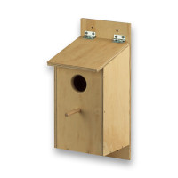 Outdoor wooden birdhouse nest box for Wild Birds (Unassembled)