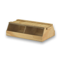 Boîte de transport Export en bois à 3 compartiments pour oiseaux de petite taille