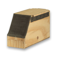 Air Export Calm 1 compartiment houten transportkooi voor Kaketoes