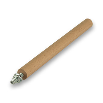 Sitzstange aus Holz für Nistkasten Ø20 × 250 mm