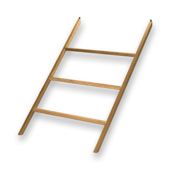 Drewniana 3-poziomowa grzęda Wall 90 dla Kur