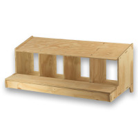 Classic houten legnest met 4 compartimenten voor Kippen